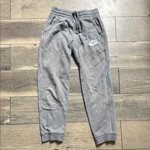 Nike Gray Sweatpants Relaxed Fit Joggers
